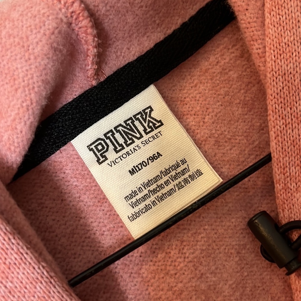 Pink Cropped Pullover - Picture 3 of 3